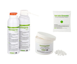 Kältespray / Vaseline