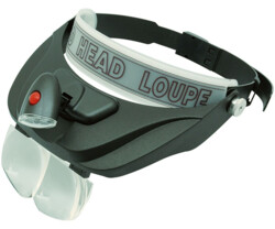 Stereo-Kopfbandlupe LED