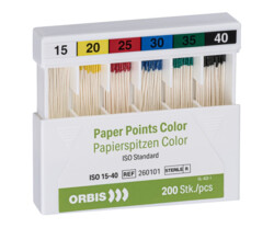Papierspitzen color